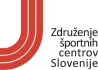Logotip združenja športnih centrov Slovenije