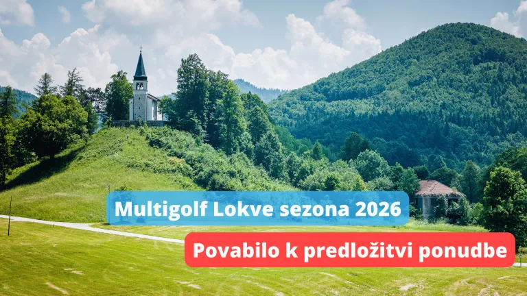 Povabilo k oddaji ponudbe za Multigolf 